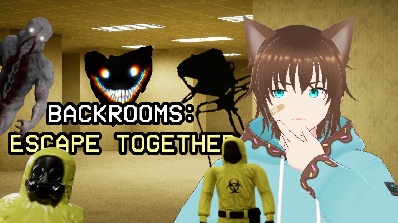 Backrooms Escape Toghether - Primeira vez!