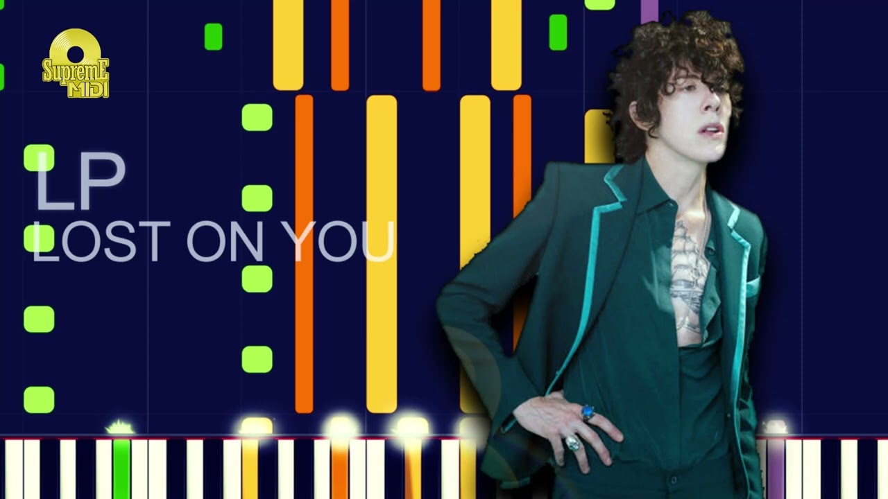 LP - LOST ON YOU (PRO MIDI FILE REMAKE) - 