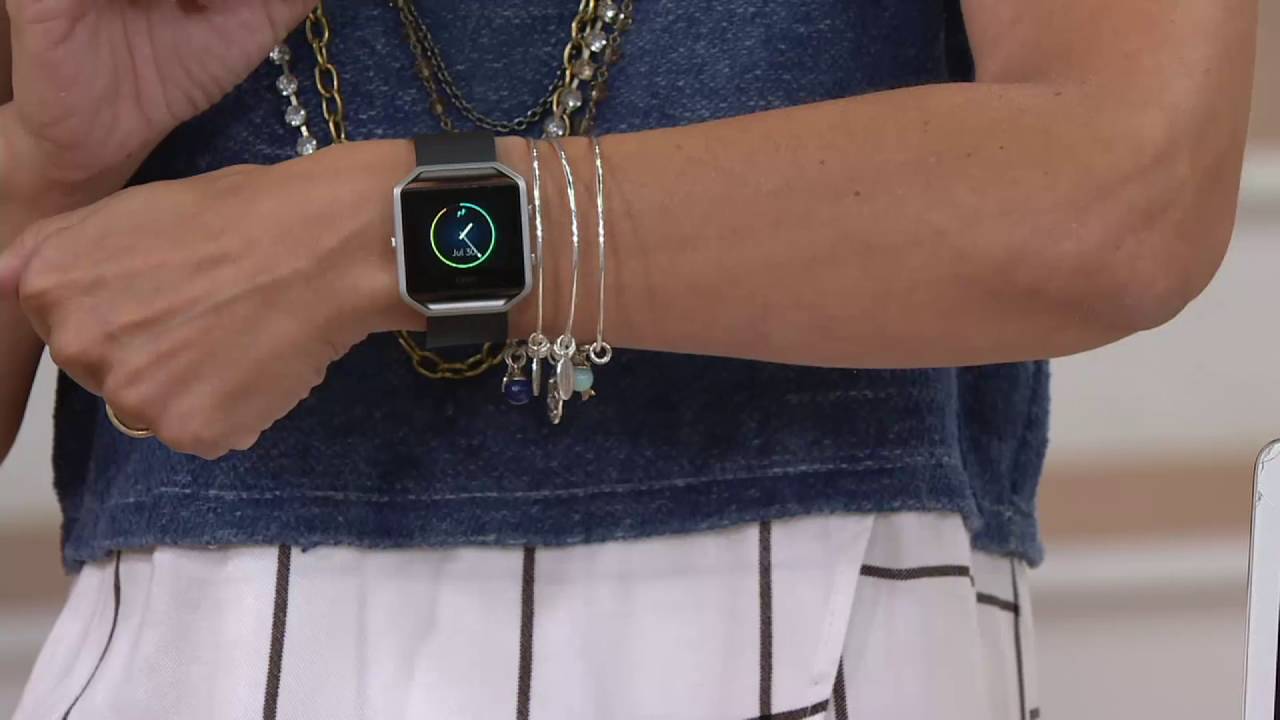 Fitbit Blaze Smart Fitness Watch with Additional Classic Band on QVC