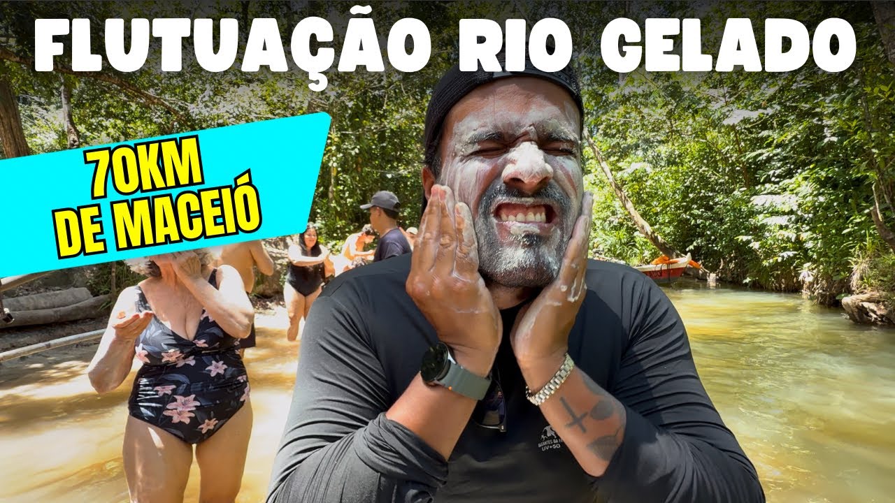 PASSEIO SECRETO PERTO DE MACEIÓ/AL. FLUTUAÇÃO PELO RIO GELADO EM JEQUIÁ DA PRAIA/AL