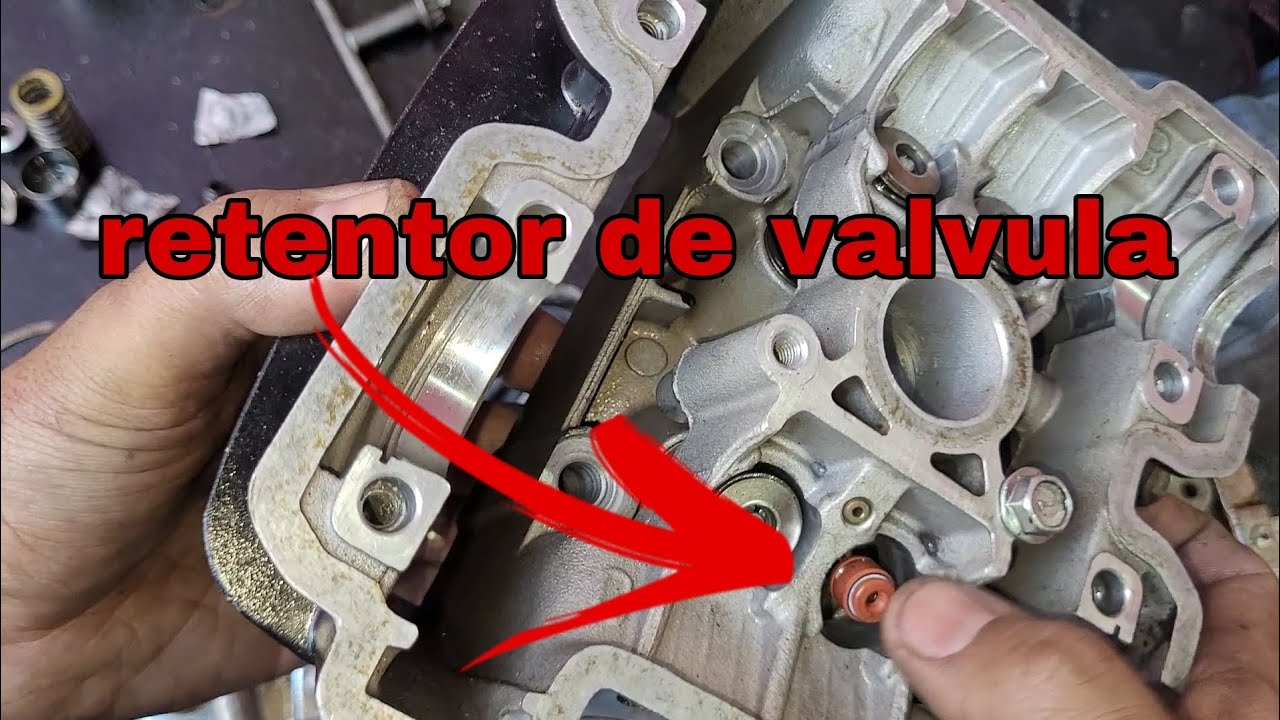 Como trocar retentor de valvulas da comet 250