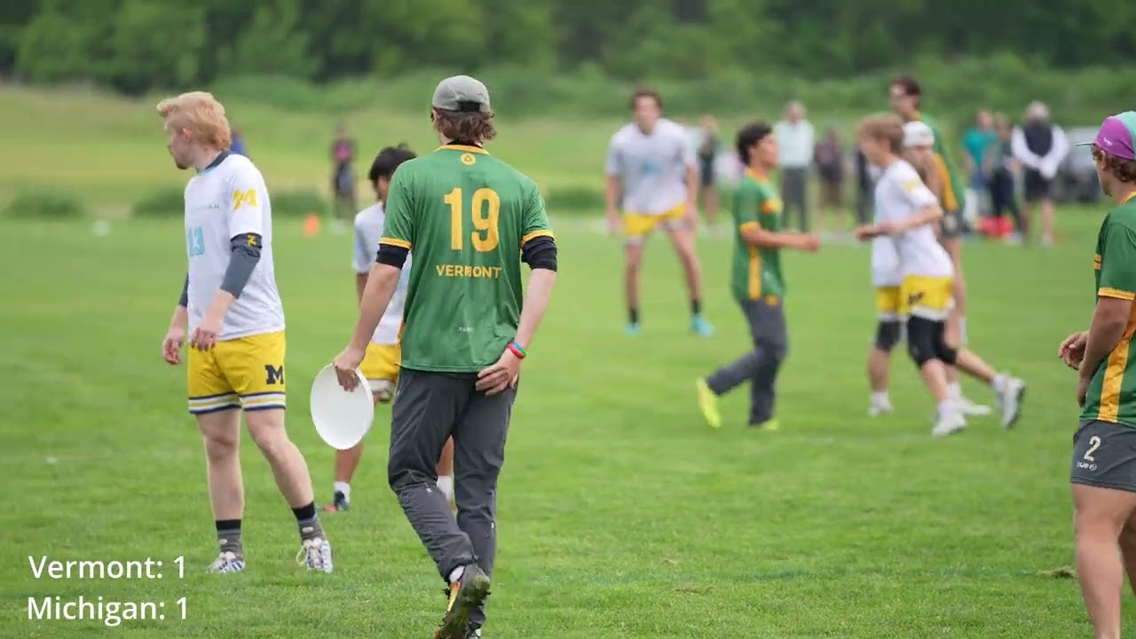 Vermont vs Michigan | 2024 USAU College National Championships Open Pool Play