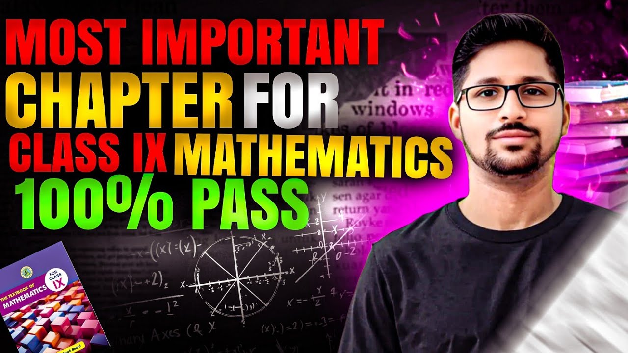 Class 9 Mathematics most important chapter for 2026 Sindh Board exam | Most important Question math