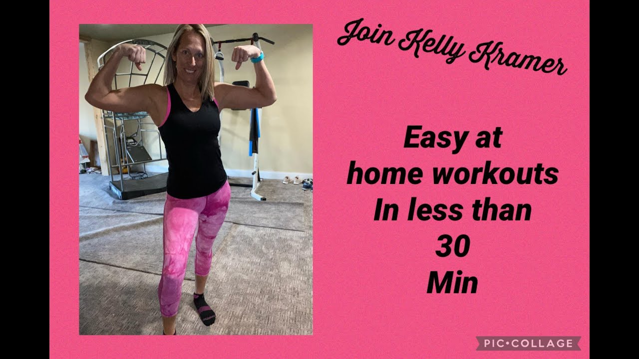 10 MIN FULL BODY WORKOUT - Beginner Version // No Equipment Kelly Kramer