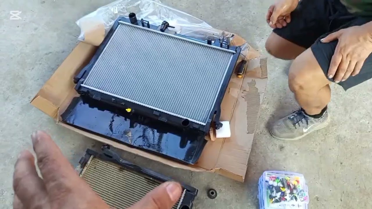 Cambio del termostato y radiador en DMAX 3.0 motor 4jj1