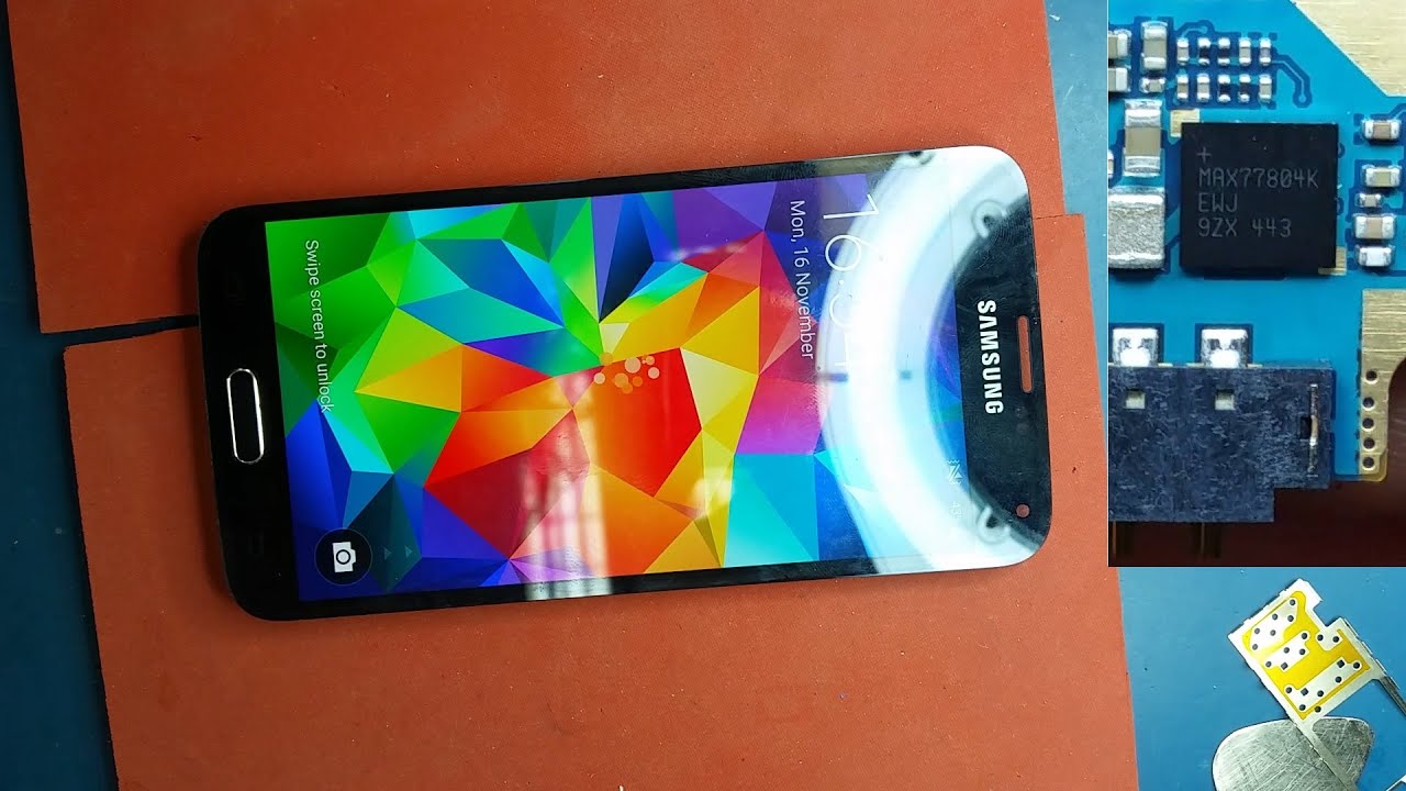 Samsung S5 Dead Board Fixed PM IC