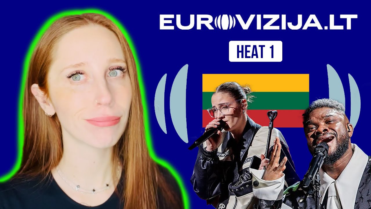 LET'S REACT TO EUROVIZIJA.LT HEAT 1 FINALISTS (LITHUANIA EUROVISION 2025)