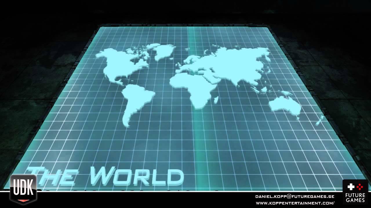 Map hologram shader WIP