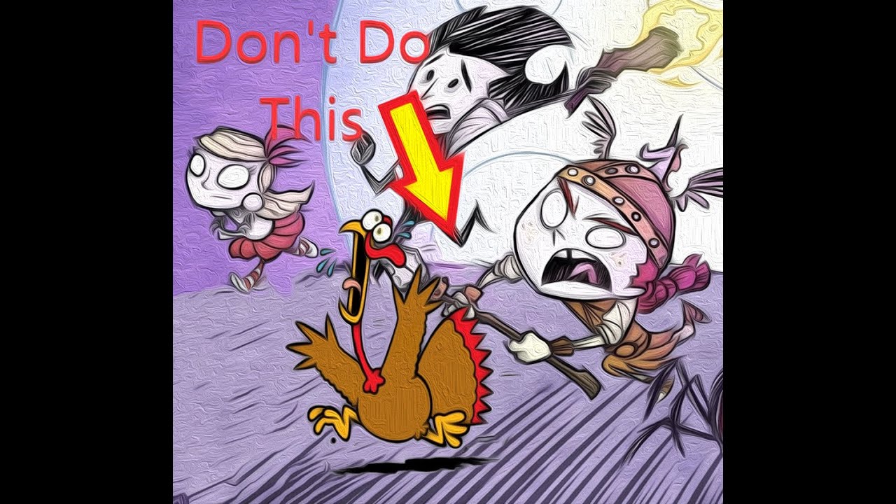 Beginners Tutorial Chasing Turkeys is a No! Don't Starve Together with Britterbug Gaming.
