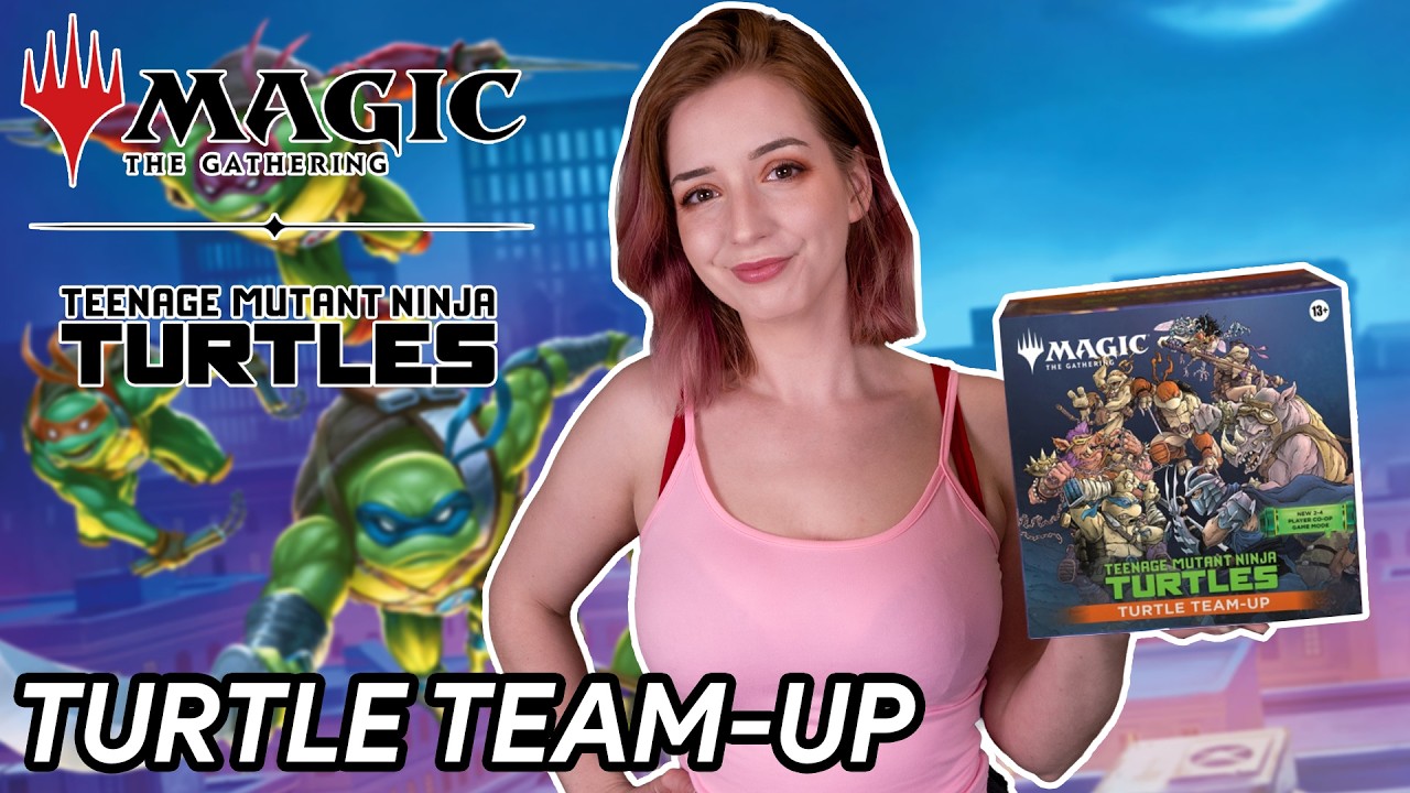 Unboxing the Co-Op MtG Experience: Turtle Team-Up | Magic the Gathering Teenage Mutant Ninja Turtles