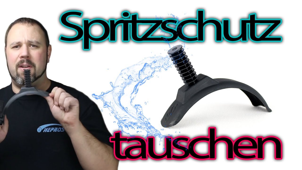 Hepros Spritzschutz Ultra & Lite austausch leicht gemacht Tutorial