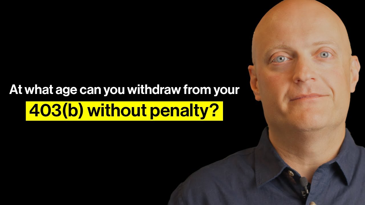 At what age can you withdraw from your 403(b) without penalty?