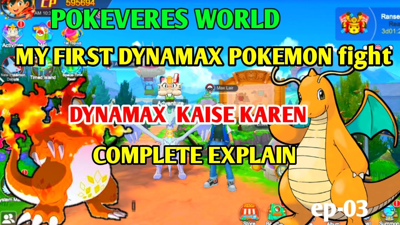 HOW TO DYNAMAX😍 YOUR POKEMON IN POKEVERSE WORLD || pokeverse world gameplay