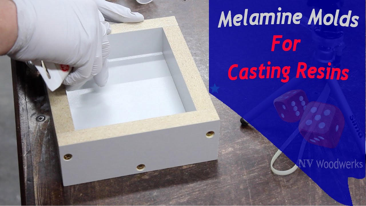 Make Melamine Molds For Resin Casting - NV Woodwerks