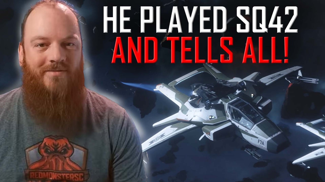 I Interviewed A Squadron 42 Tester: @RedMonsterSC