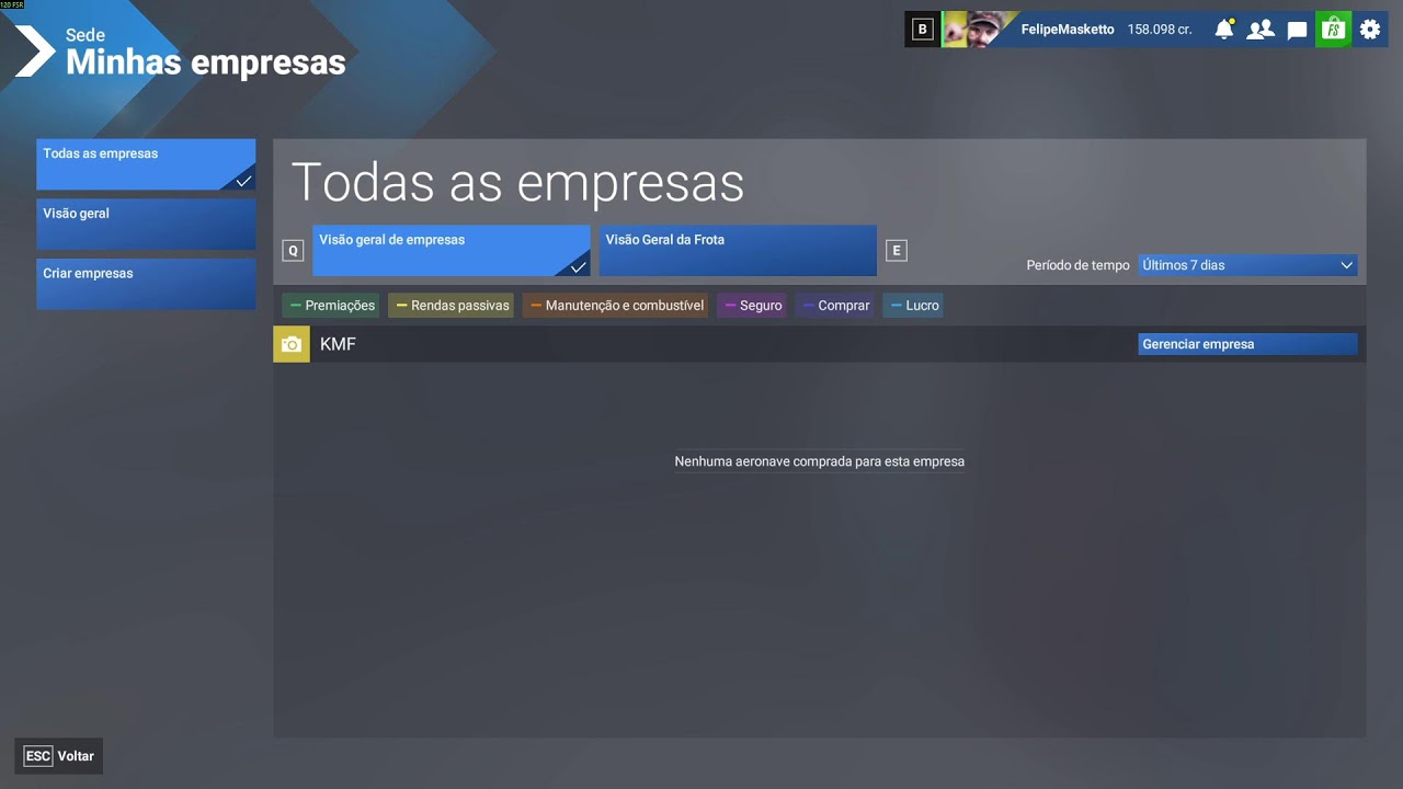 MSFS 2024 | Modo Carreira: Saindo do vermelho e voltando a voar