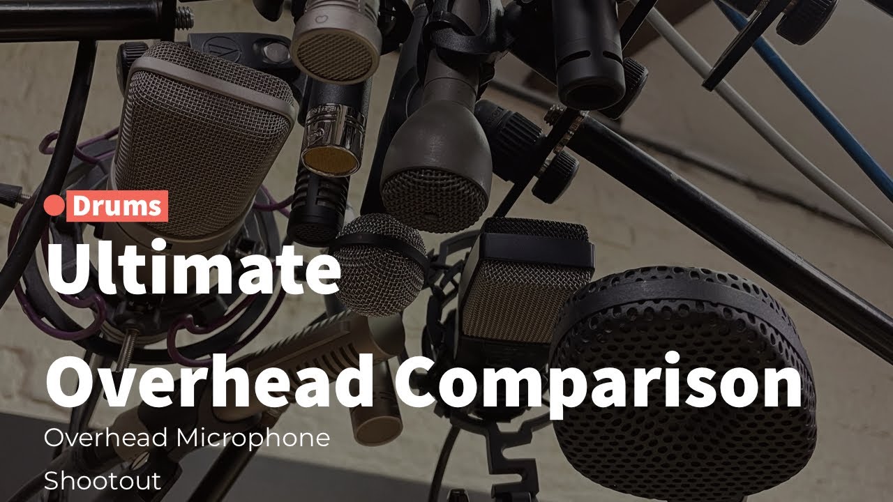 Ultimate Drum Overhead Microphone Shootout