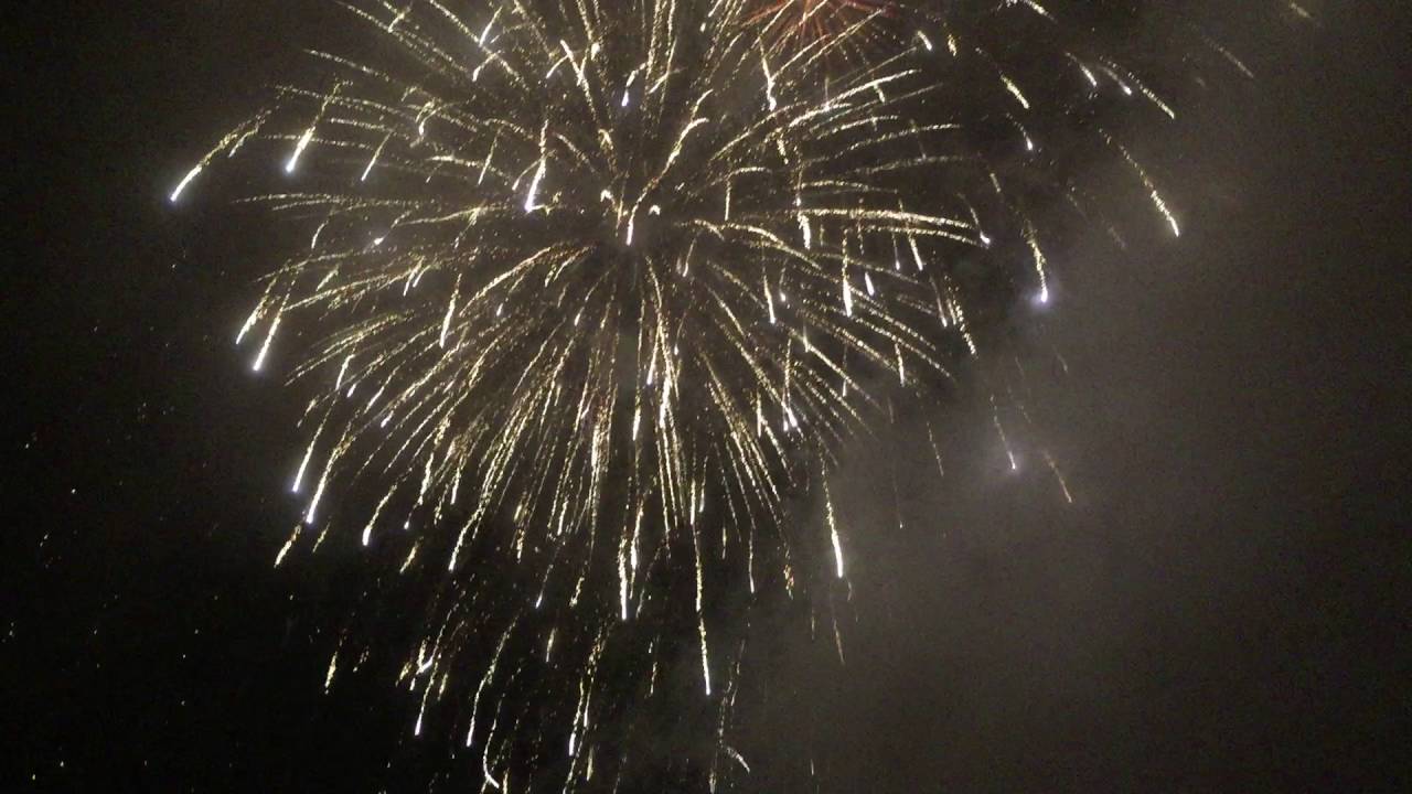 Cambridge Ohio Boomarama 4th of July Fireworks Finale - 2016 HD