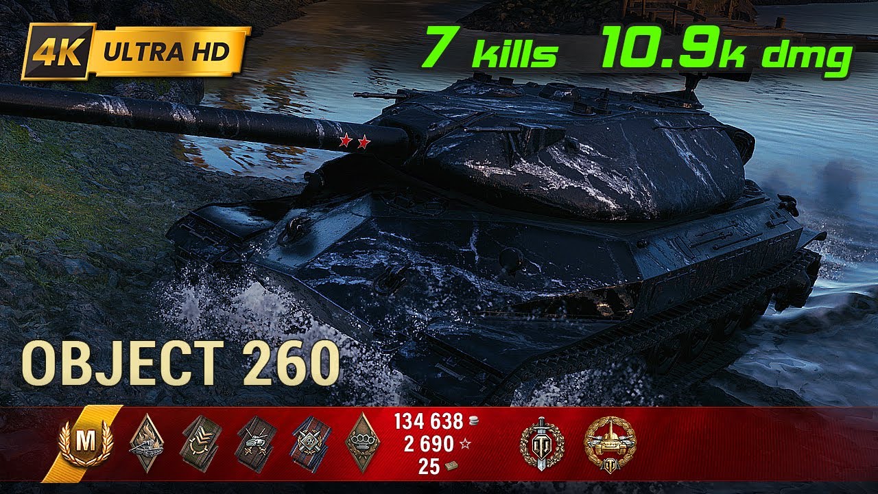 Object 260 💥 7 Kills / 10.9k Damage 💥 WoT Replay #104