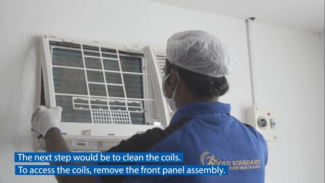 Window ACs - Troubleshooting and Coil/Filter Cleaning DIY Guide by Blue Star