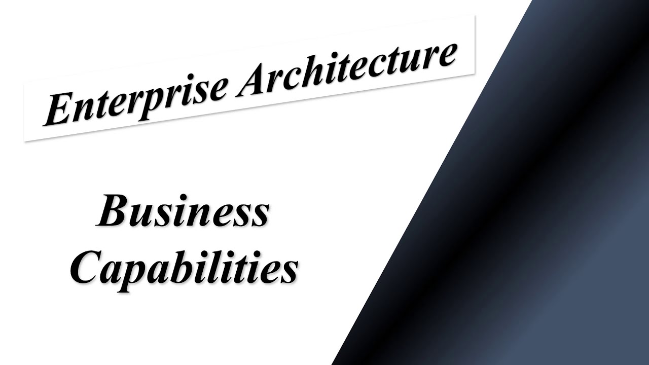 Business Capabilities
