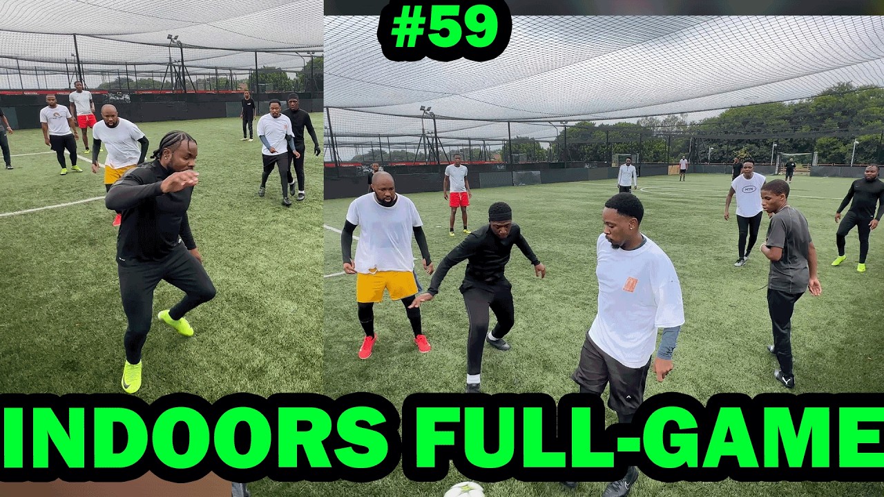 Full Indoors Soccer Game | Football Game | Soccer Training and Soccer Drills & Skills #59