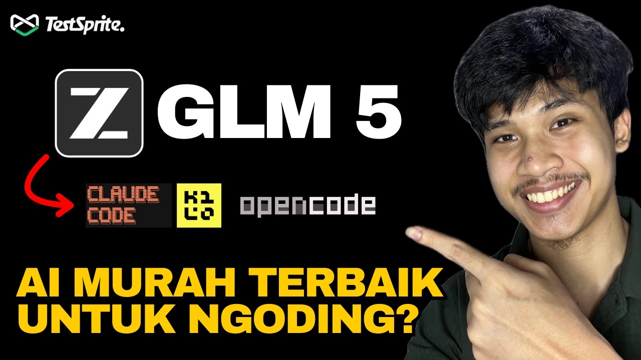 Nyobain GLM 5: LEBIH MINIM ERROR! Tes Bikin Aplikasi Full Stack di Claude Code