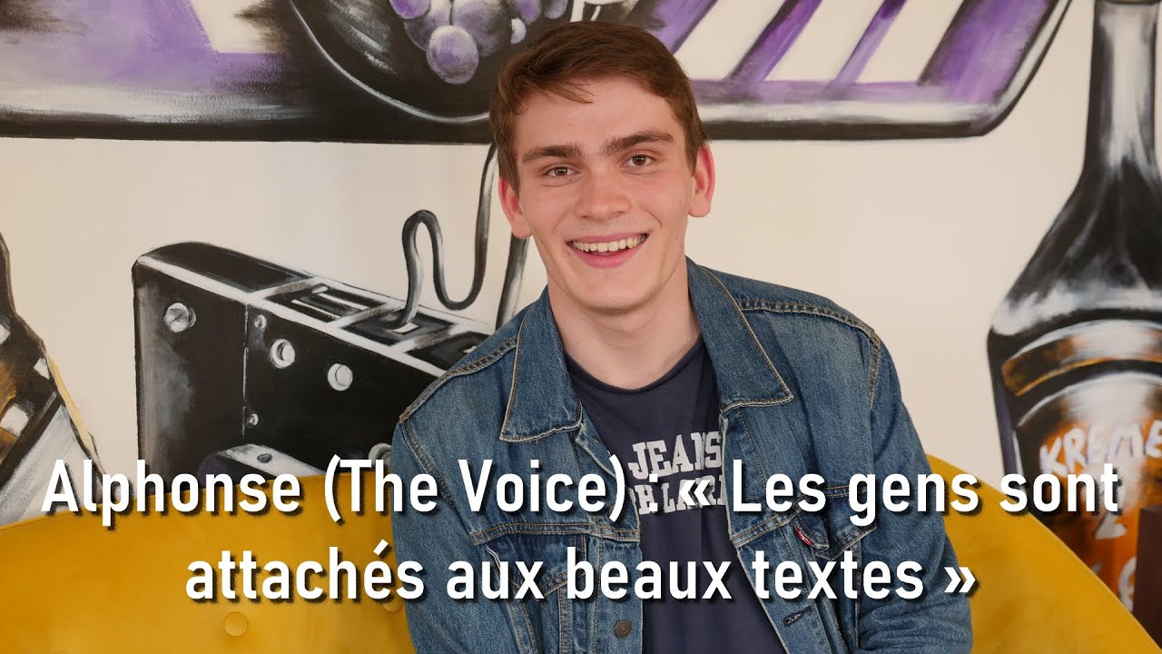 K6 INSIDE : Alphonse (The Voice) : « Les gens sont attachés aux beaux textes »