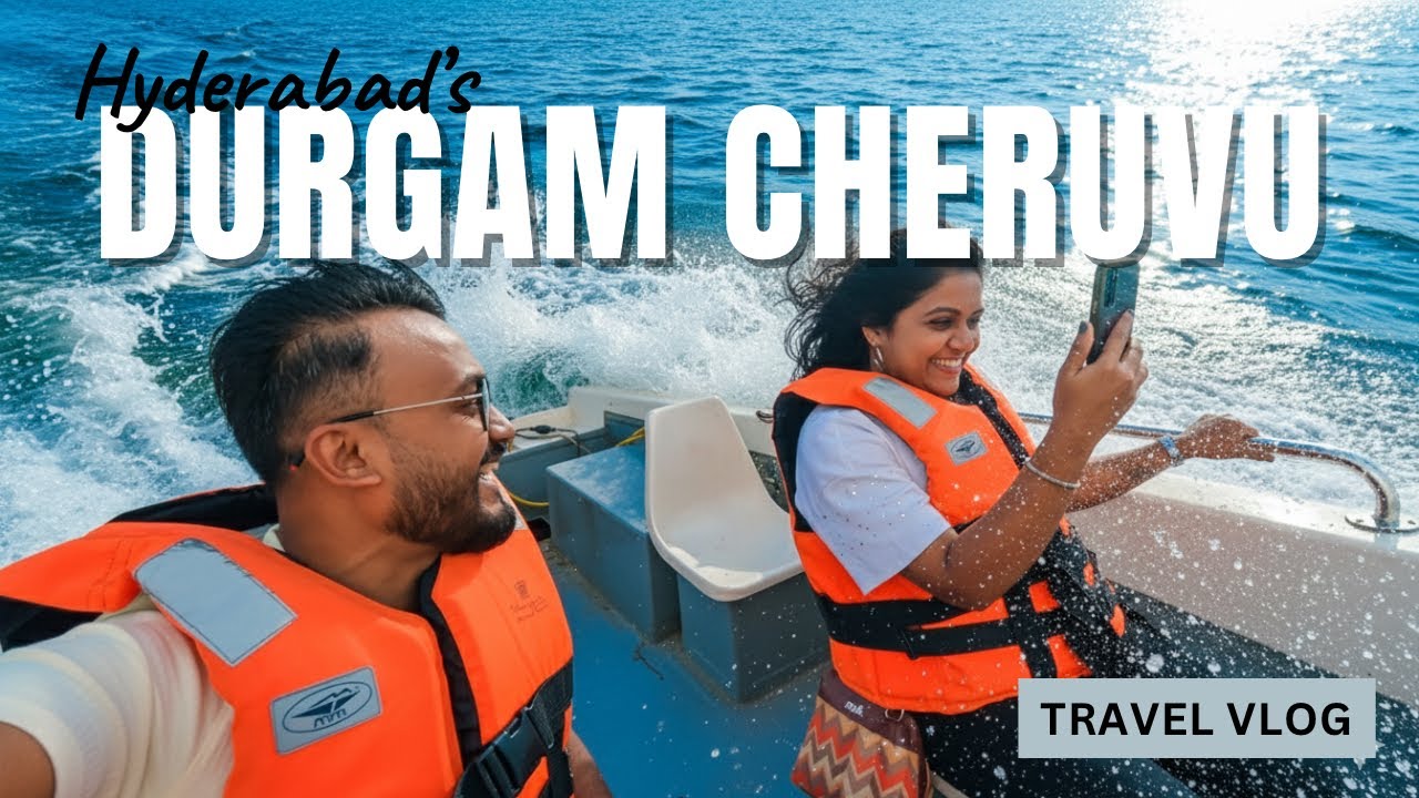 Durgam Cheruvu Park Hyderabad Telangana | Travel Vlog | Atul and Sau