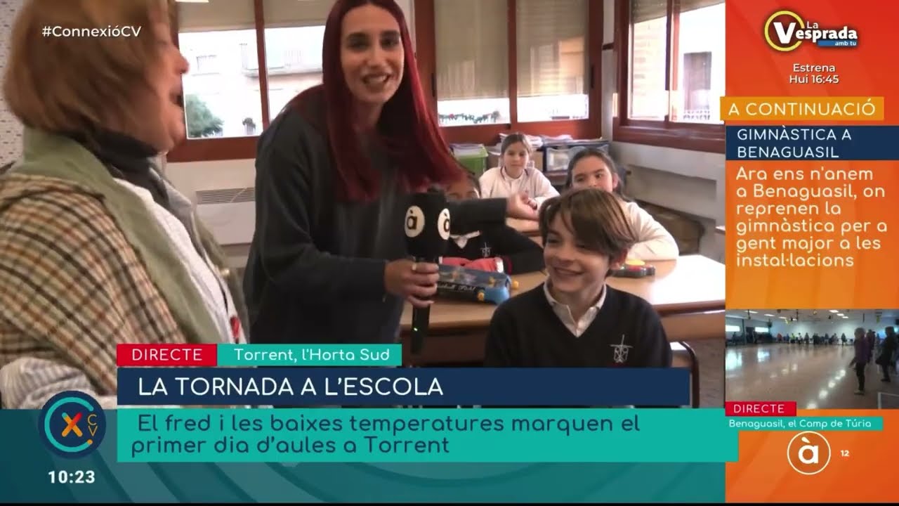 Tornada a l’escola amb joguets a Torrent