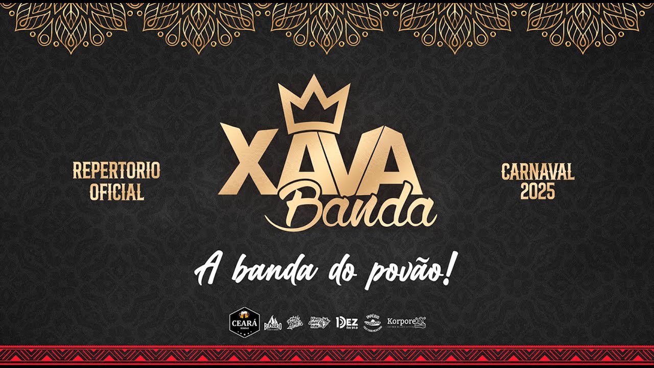 Repertório Xavabanda - Carnaval 2025