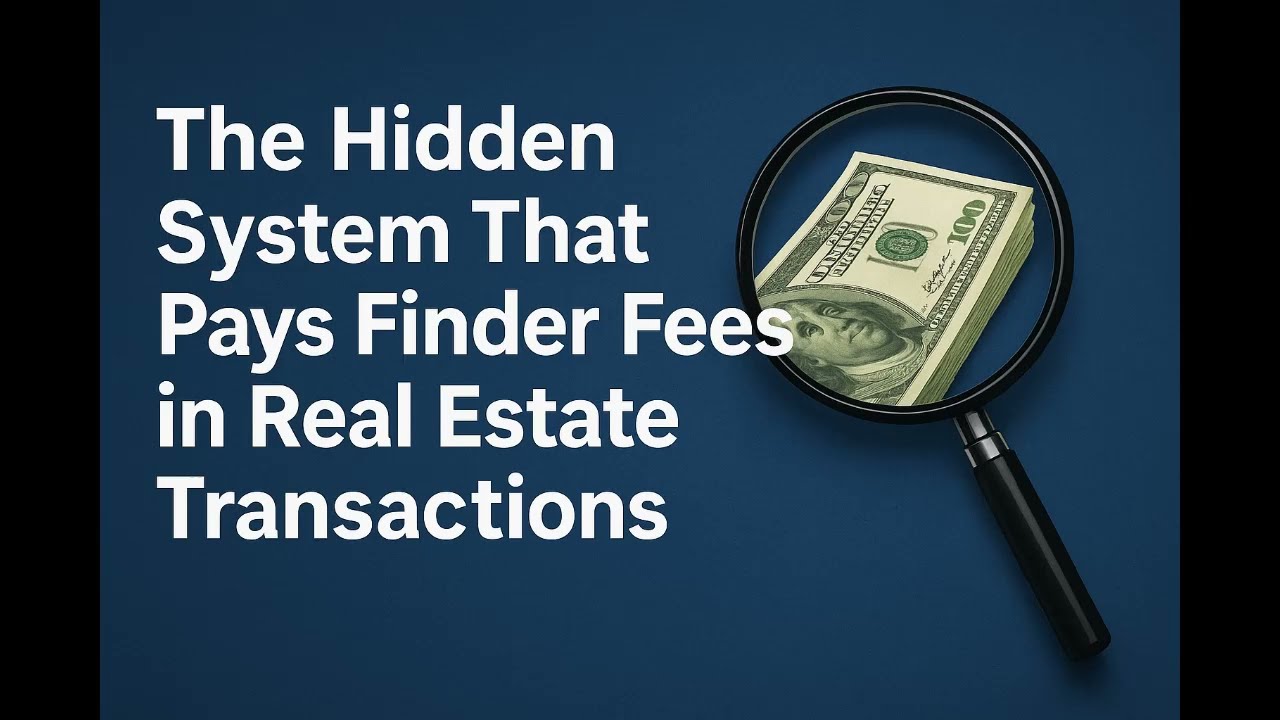 The formula for earning $20K finder fees with zero experience
