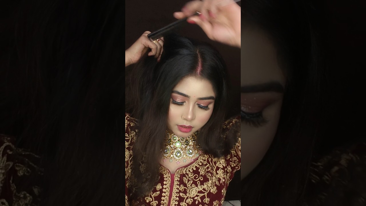 Easy Bridal Juda Hairstyle 🌹🫰💞#bridalhairstyle #juda #hairstyle #jayaslookbook