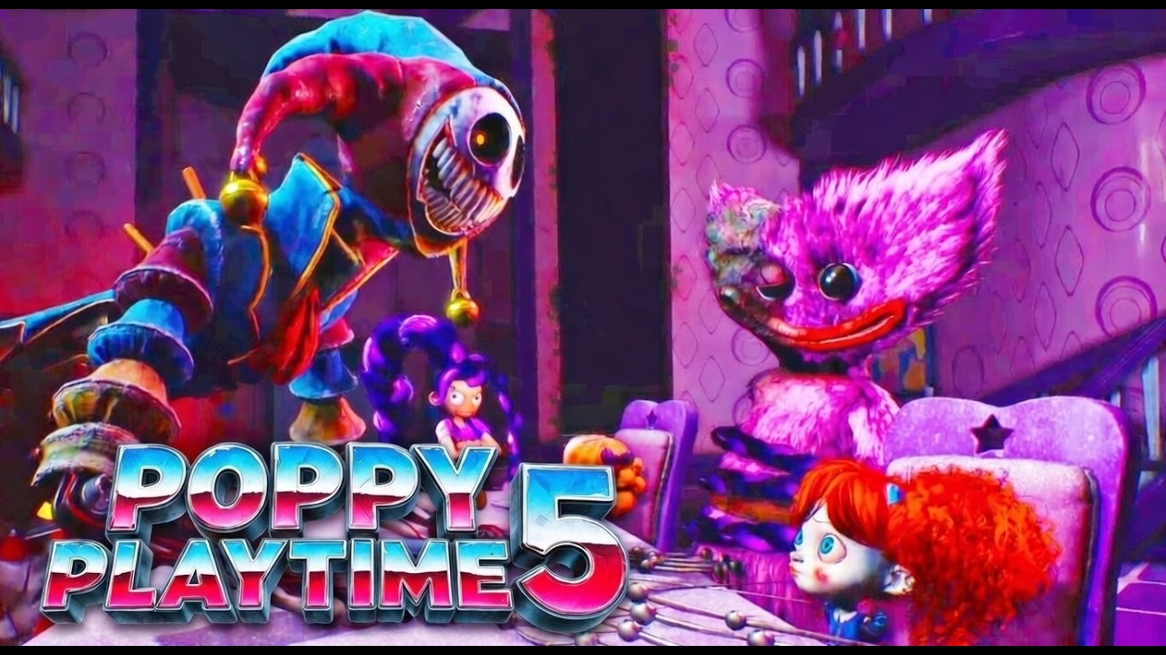 ЧАЕПИТИЕ С ПРОТОТИПОМ,КИССИ МИССИ И ПОППИ!ПОППИ ПЛЕЙТАЙМ 5 ГЛАВА!ИГРА POPPY PLAYTIME 5 ПРОХОЖДЕНИЕ!
