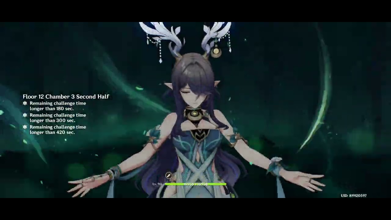 6.3 (Lunar IV) Abyss with C0 Skirk And C0 Nefer.