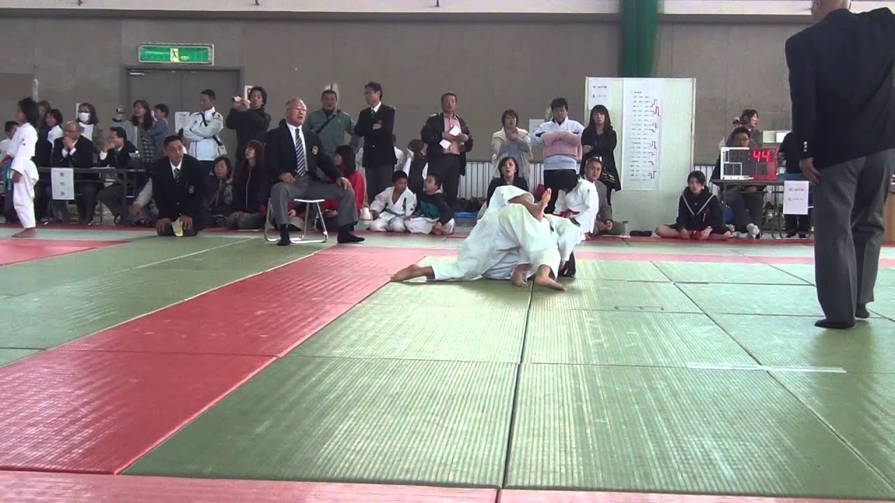 ２５年鞍手少年柔道大会５･６年女子４回戦①