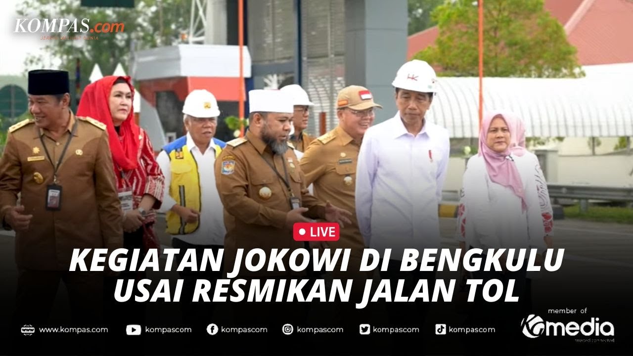 🔴LIVE - Rekap Kunjungan Jokowi di Bengkulu