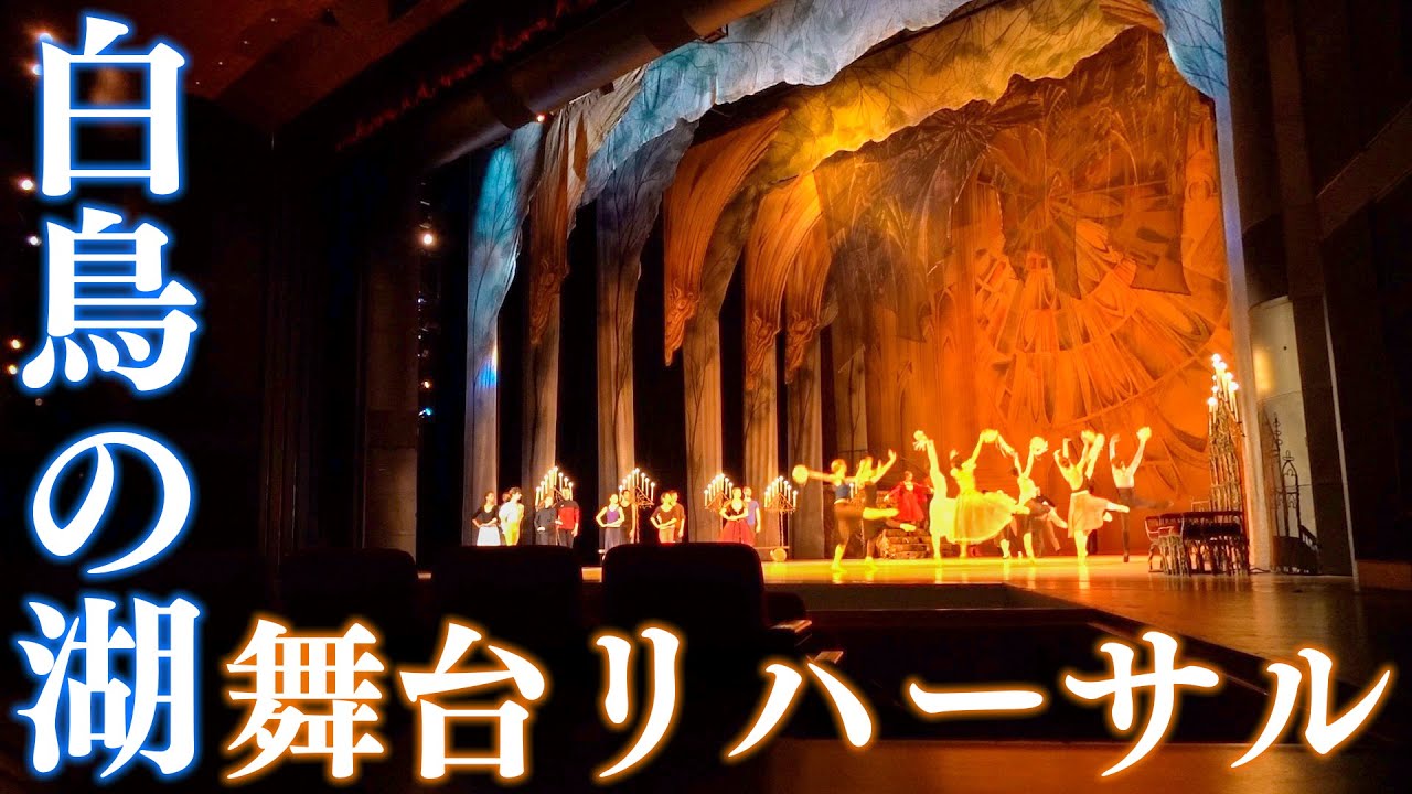 【リハ映像】白鳥の湖のリハーサルがあった1日の様子 | 毎日メイクの紹介【Swan Lake】