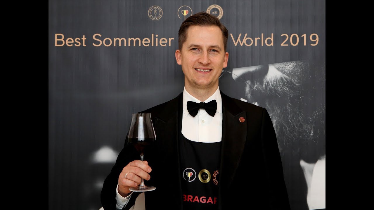 Meilleur sommelier du monde - la finale de Raimonds Tomsons à Anvers