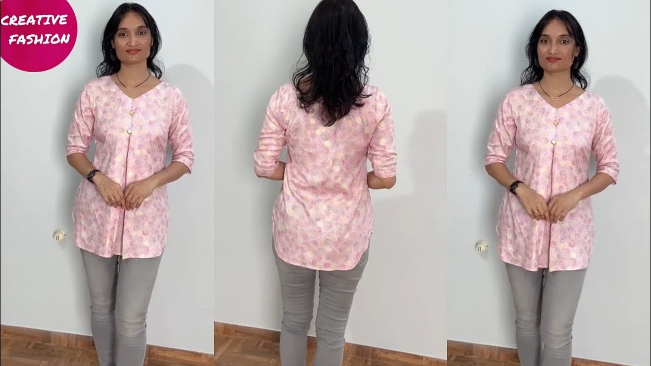 Hip covering top easy way
