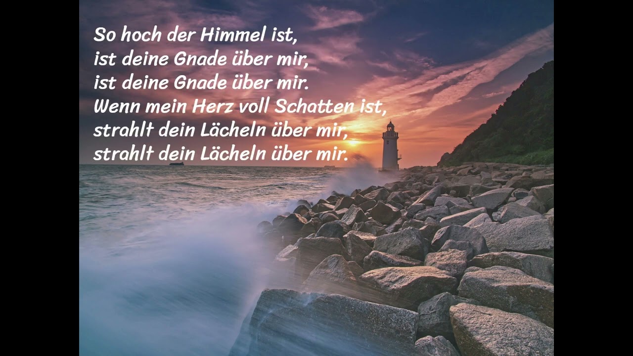 So hoch der Himmel ist