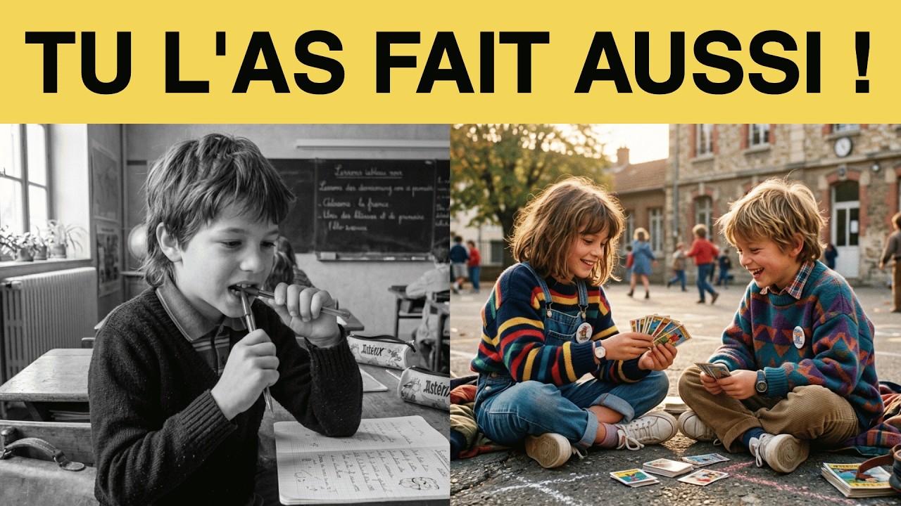 La Folie des Cours de Récré : 10 Choses Qu'on A Tous Fait à l'École