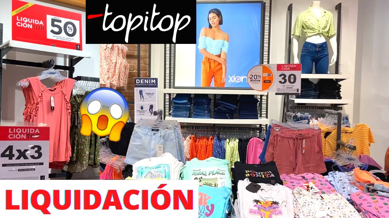 📛Tour LIQUIDACI&Oacute;N TOPITOP Per&uacute; ROPA MUJER [OUTLET 50% OFF]👗😱Ofertas Polos, Tiendas, Cat&aacute;logo