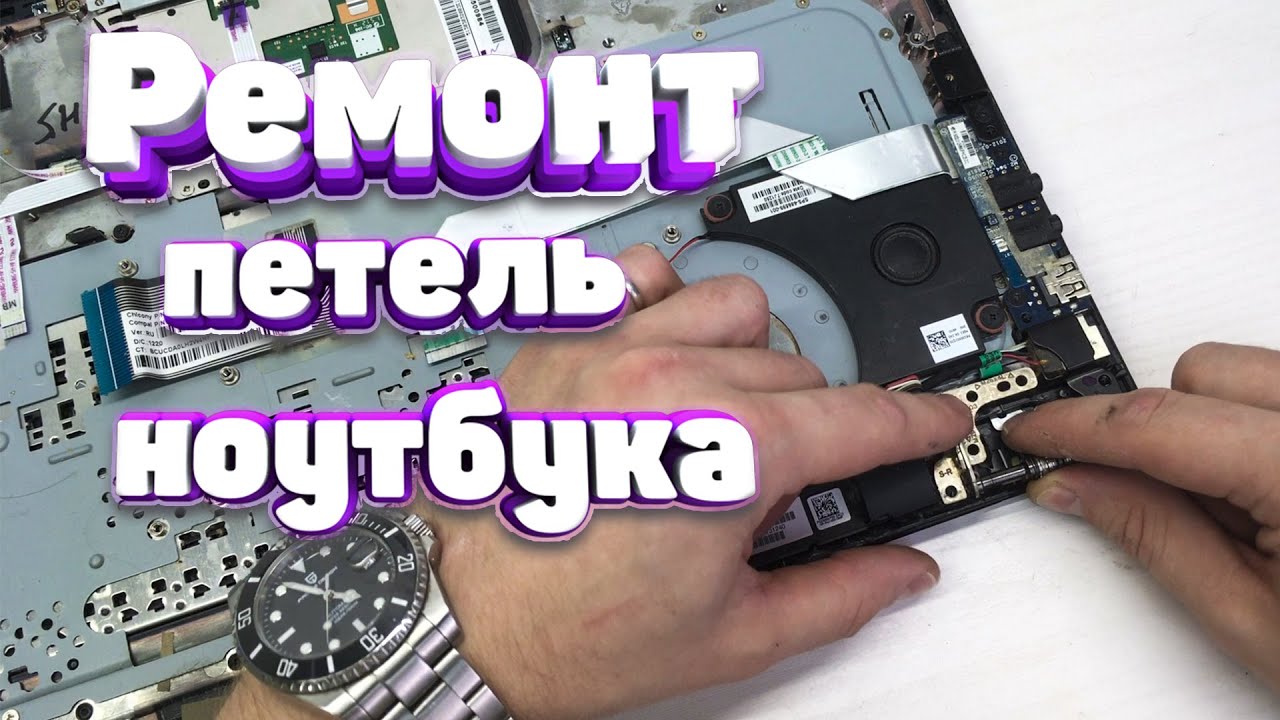 Ремонт петель ноутбука HP Envy Sleekbook 6-1031er