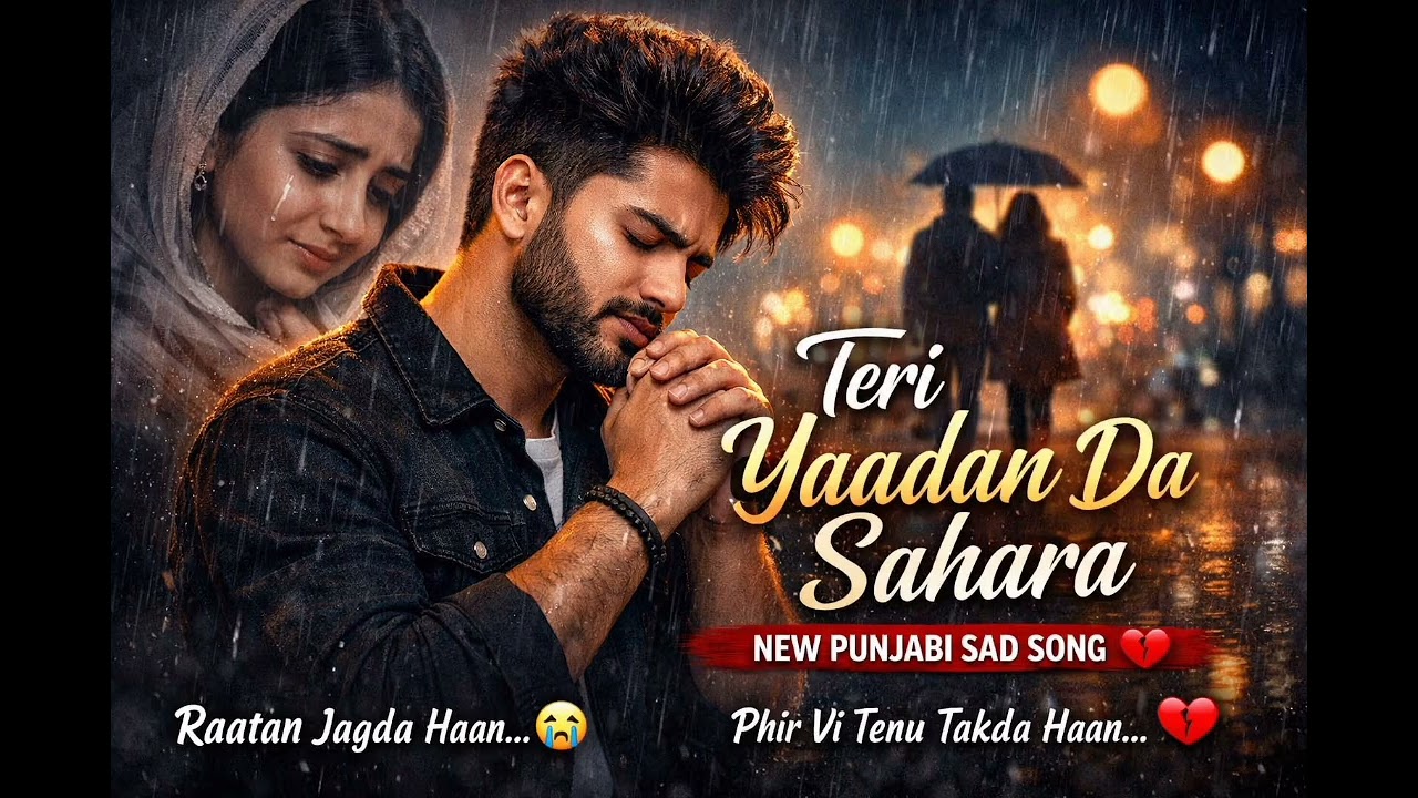 Teri Yaadan Da Sahara | New Punjabi Sad Song 2026 | Heart Touching Love Story Song | Latest Punjabi