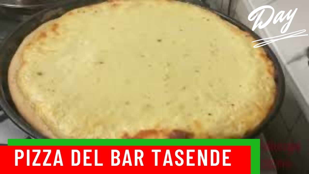 PIZZA del bar Tasende al TACHO - la Guerrin Uruguaya un clásico 🍕