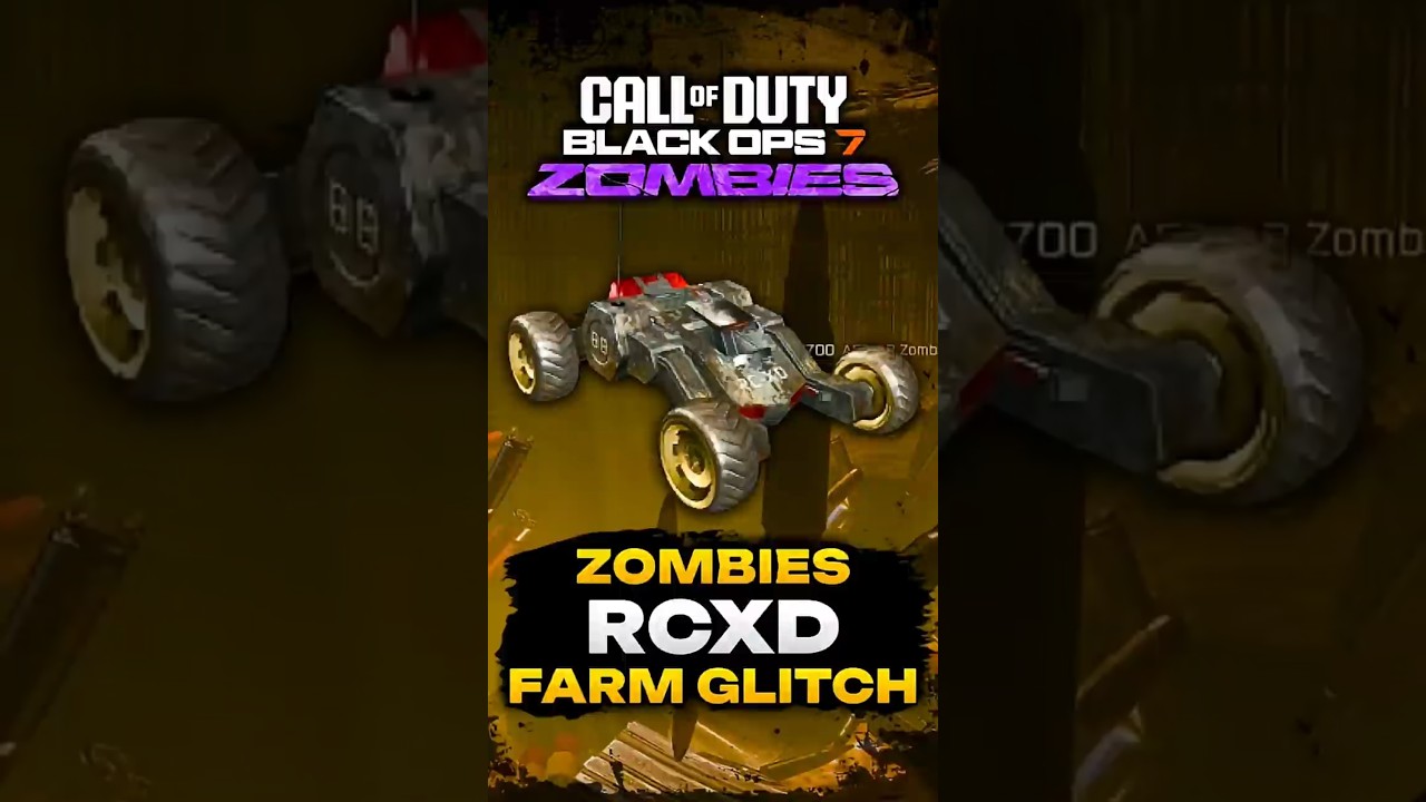 Easy round 50 with this RCXD glitch spots #bo7 #blackops7 #zombies #gaming #gamingvideos