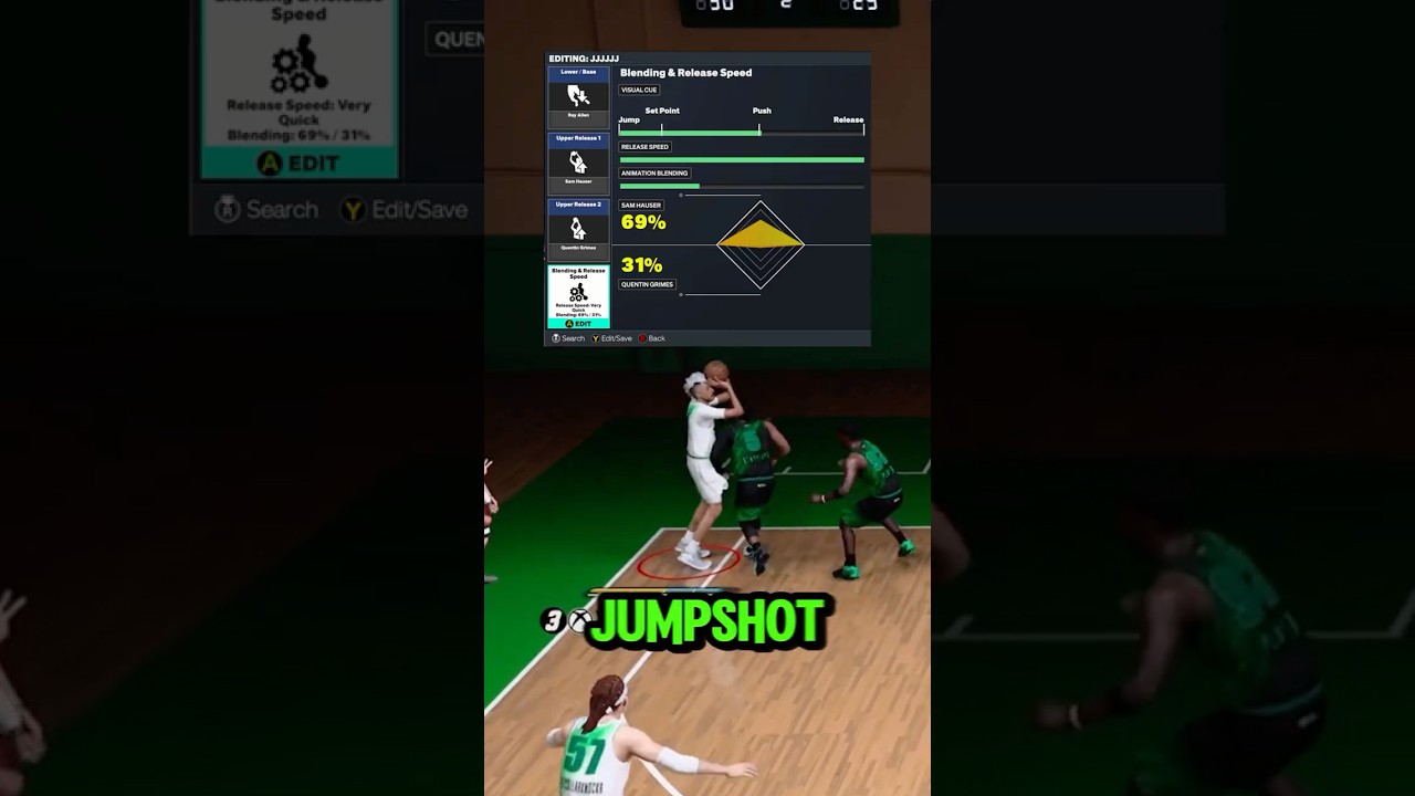 *НОВЫЙ* ЛУЧШИЙ ДЖАМПШОТ в NBA 2K27! ДЖАМПШОТ С САМЫМ БОЛЬШИМ ОКНОМ &laquo;ЗЕЛЕНЫХ&raquo; ПОПАДАНИЙ В 2K27!
