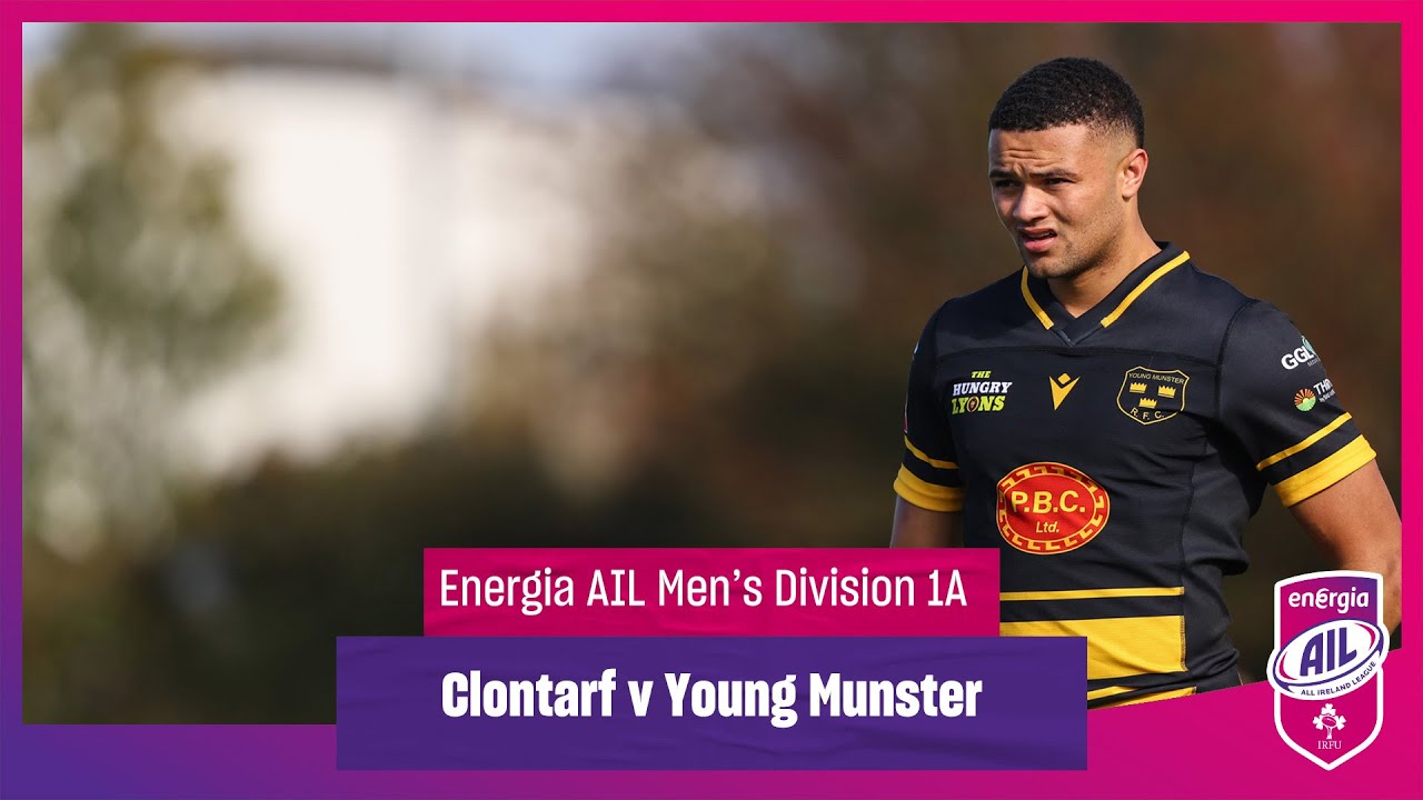 Clontarf v Young Munster - #EnergiaAIL Highlights Men's Div 1A Rd 3