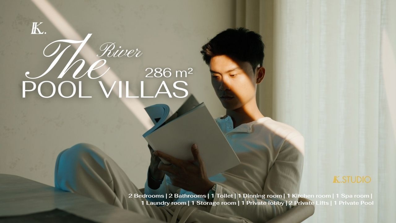 The Pool Villas The River Thu Thiem | 286m² Private Pool Villa in HCMC